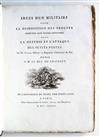 MILITARIA  FOSSÉ, CHARLES-LOUIS-FRANÇOIS. Idées dun Militaire pour la Disposition des Troupes.  1783.  Lacks the dedication leaf.